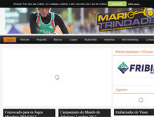 Tablet Screenshot of mariotrindade.com
